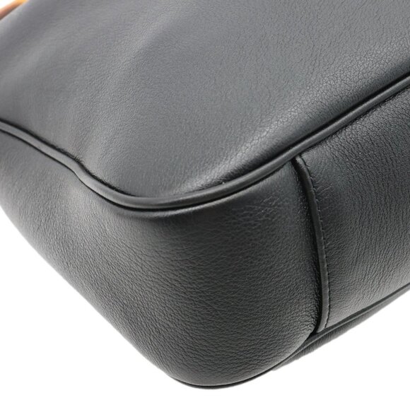 Gucci Diana Medium Leather Top Handle Shoulder Bag Black 746124 - Picture 8 of 13